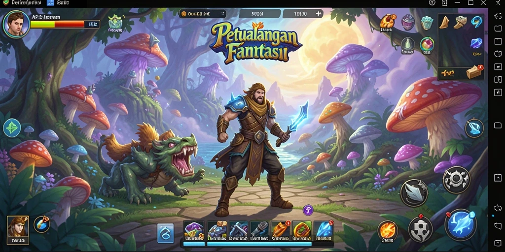 Tampilan gameplay API33 yang menakjubkan dan penuh petualangan.