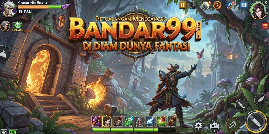 Tampilan menakjubkan dari gameplay petualangan BANDAR99.