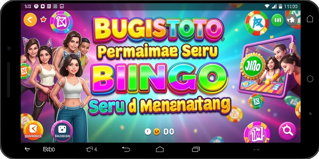 Tampilan gameplay seru dan interaktif di BUGISTOTO.