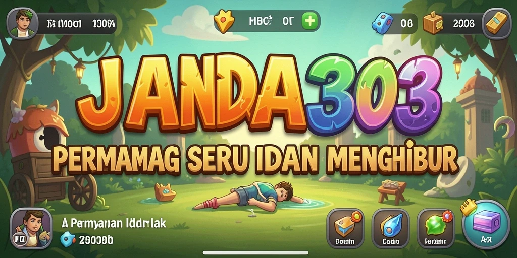 Tampilan gameplay JANDA303 yang menarik dan menyenangkan.