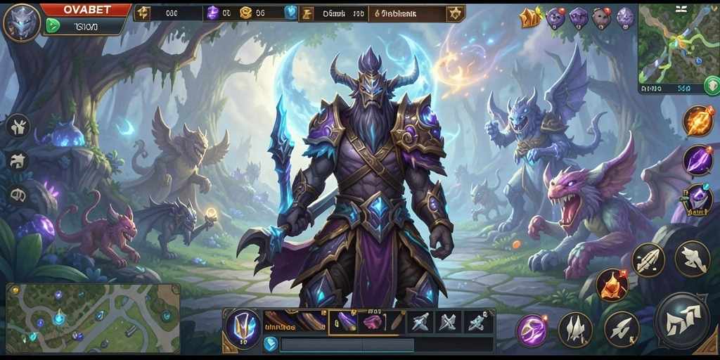 Screenshot gameplay OVABET menampilkan petualangan seru di dunia MMORPG.