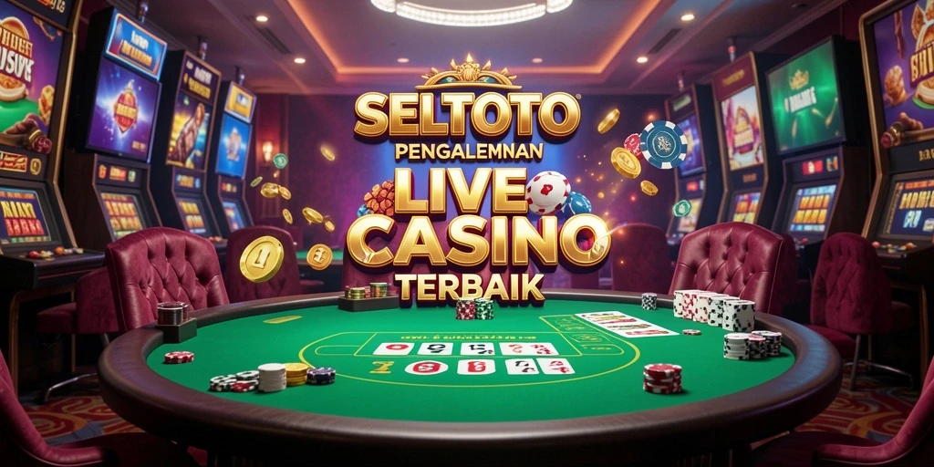 Tampilan permainan Live Casino yang mengasyikkan di SELTOTO.