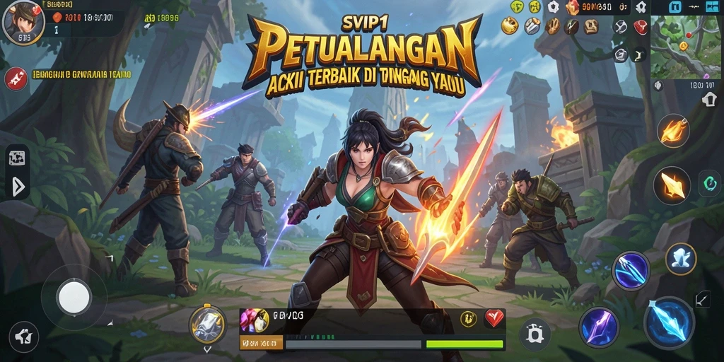 Tampilan gameplay yang mendebarkan di dunia ARPG SVIP1.