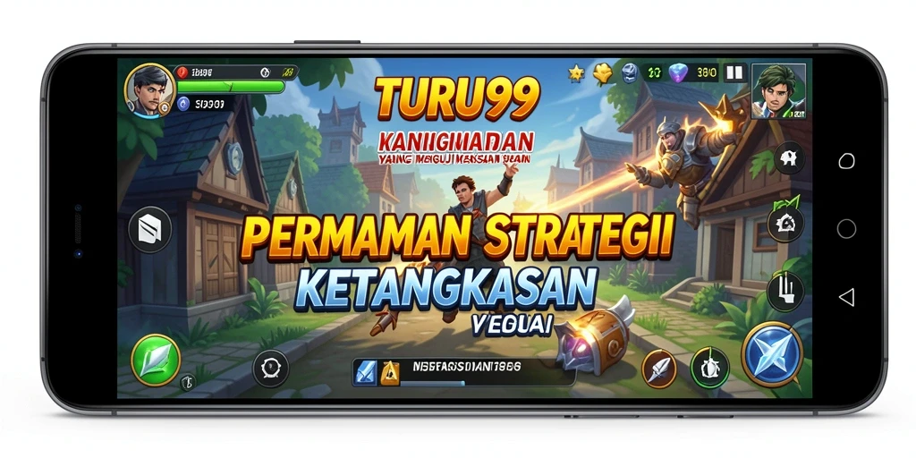 Tampilan gameplay TURU99 yang intens dalam aksi strategi.